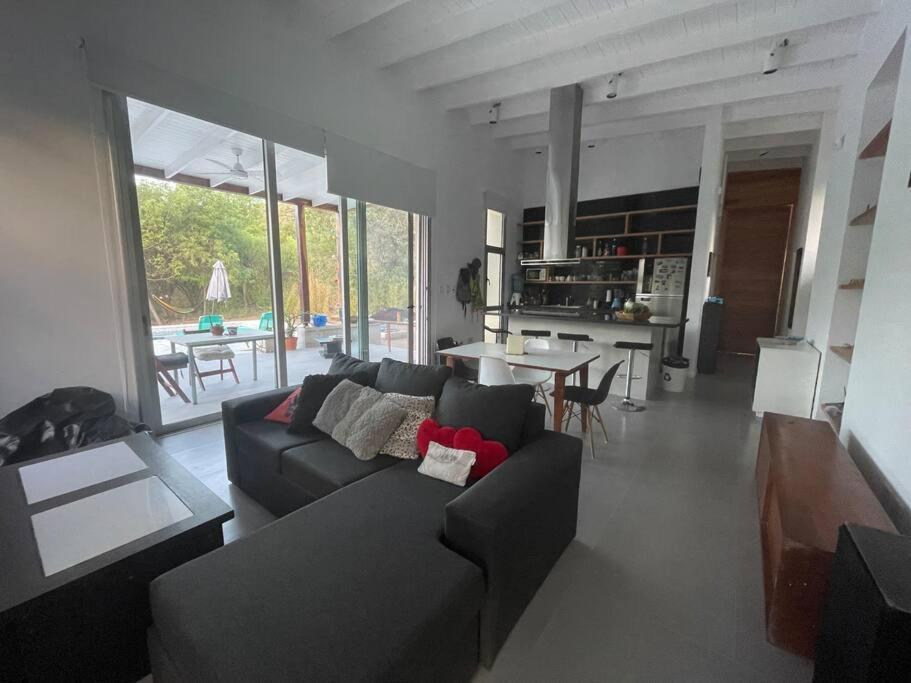 Casa Con Piscina Y Mirador Privado En San Marcos Sierras Villa Luaran gambar