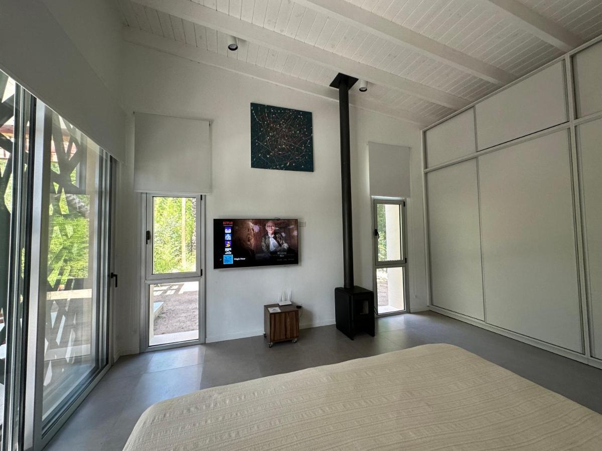 Casa Con Piscina Y Mirador Privado En San Marcos Sierras Villa Luaran gambar